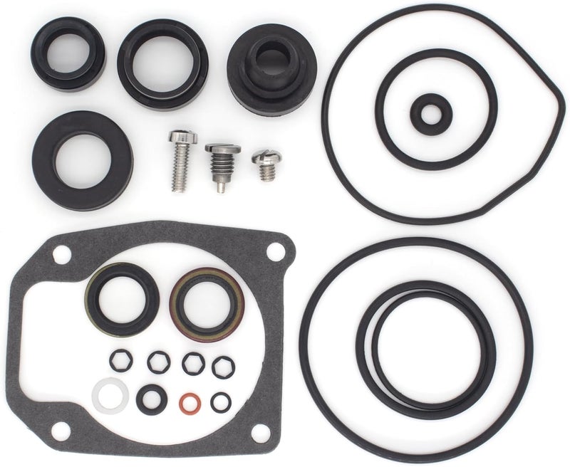 QUICKMARINE 433550 Marine Gearcase Lower Unit Seal Kit for Johnson Evinrude 40 48 50 HP Outboard Boat Motors replaces 777551 Sierra 18-2694 - Image 5